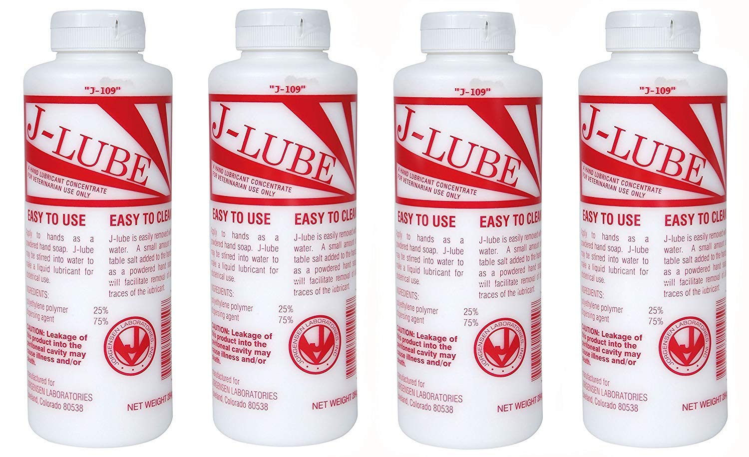 J-Lube Powder Lubricant Pack of 4 - Fistfy