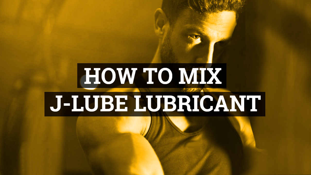 How to mix J-Lube lubricant