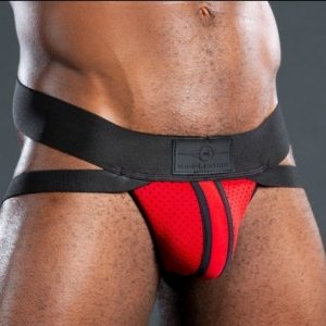 Mr S Leather NEO AIR MESH Jock | Red
