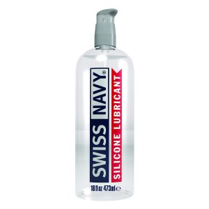 Swiss Navy Premium Silicone Sex Lubricant, 16 Ounce