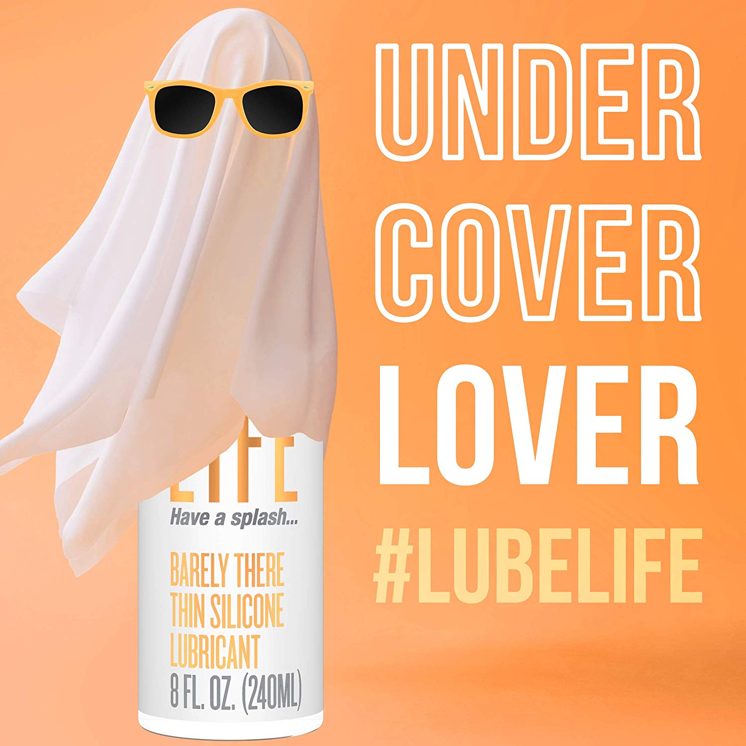 Lubelife Barely There Thin Silicone-Based Lube Long Lasting Water