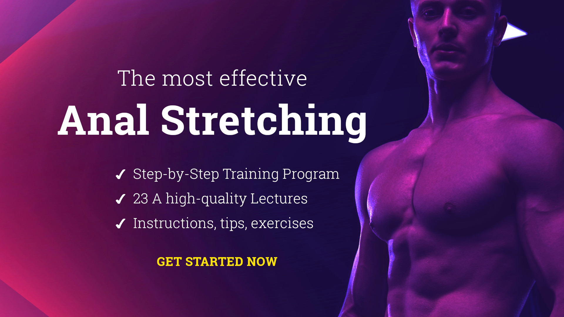 Anal stretching training